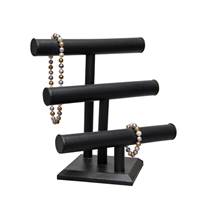 BLACK LEAHTERETTE 12 3/4